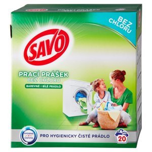 SAVO Prací prášek Univerzální 20 praní 1,4 kg