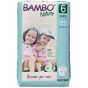 BAMBO Nature Pants 6 Navlékací treninkové plenkové kalhotky 18+ kg 18 ks