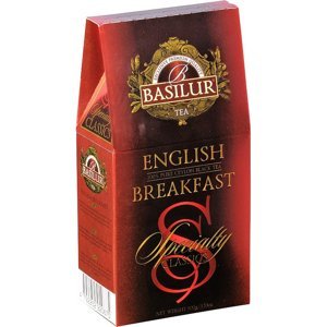 BASILUR Specialty English Breakfast černý čaj v papírové krabičce 100 g