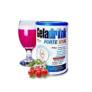 GELADRINK Forte Hyal práškový nápoj s příchutí višně 420 g