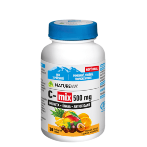 NATUREVIA C-mix 500 mg 30 žvýkacích tablet