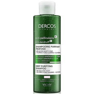 VICHY Dercos K šampon proti lupům s peelingovým efektem 250 ml