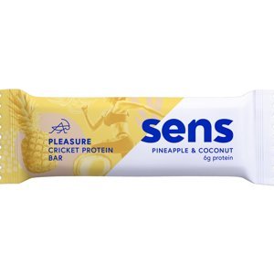 SENS Pleasure Protein tyčinka s cvrččí moukou Ananas & Kokos 40 g