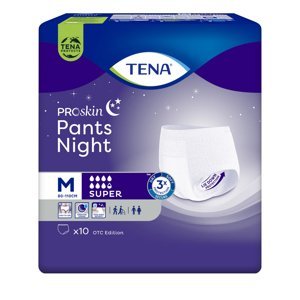 TENA Pants night super medium inkontinenční kalhotky 793572 10 kusů