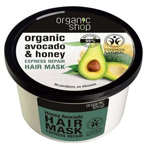 ORGANIC SHOP Vlasová maska Avokádo a Med 250 ml