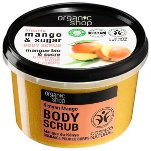 ORGANIC SHOP Tělový peeling Keňské mango 250 ml