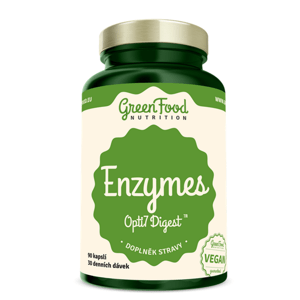 GREENFOOD NUTRITION Enzymy opti7 digest 90 kapslí