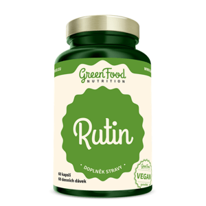 GREENFOOD NUTRITION Rutin 60 kapslí