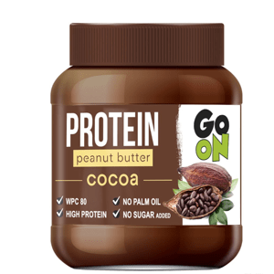 GO ON Proteinové arašídové máslo kakao 350 g