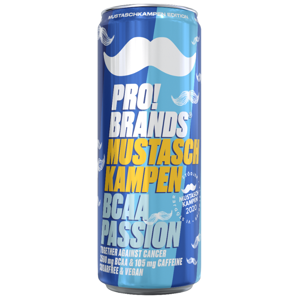 PROBRANDS BCAA Drink mustasch kampen passion fruit 330 ml