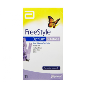 FREESTYLE Optium ß-ketone 10 kusů, poškozený obal
