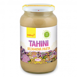 WOLFBERRY Tahini sezamová pasta 1000 g, poškozený obal