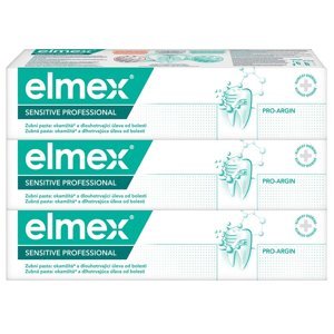 ELMEX Sensitive Professional Zubní pasta 3 x 75 ml