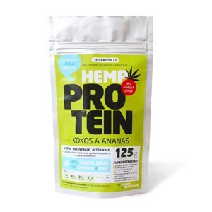 ZELENÁ ZEMĚ Konopný protein kokos s ananasem 125 g