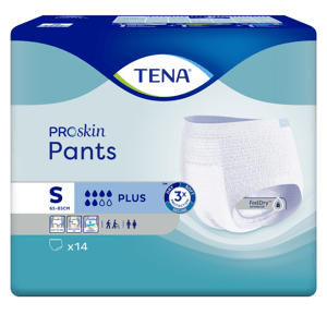 TENA Pants plus natahovací absorpční kalhotky 6 kapek vel.S 14 kusů