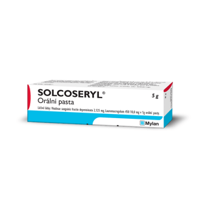 SOLCOSERYL 2.125mg/g+10mg/g Orální pasta 5 g