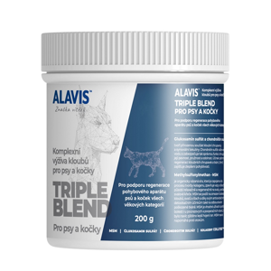 ALAVIS Triple blend pro psy a kočky 200 g, poškozený obal