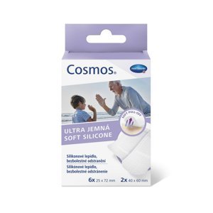 COSMOS Ultra jemná náplast 25 x 72 mm 6 ks + 40 x 60 mm 2 ks