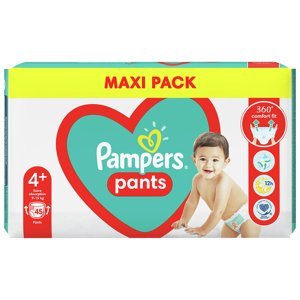 PAMPERS Pants vel.4+ Plenkové kalhotky 10-15kg 45 ks