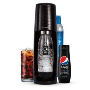SODASTREAM Spirit Black Pepsi MegaPack