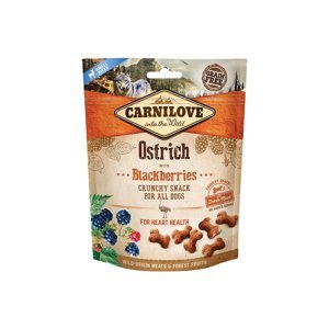 CARNILOVE Dog crunchy snack ostrich&blackberries 200 g
