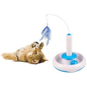 FLAMINGO Interaktivní hračka pro kočky 18 x 18 cm