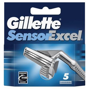GILLETTE Sensor Excel Náhradní hlavice 5 ks