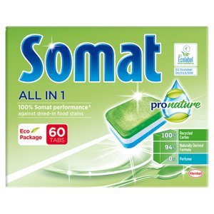 SOMAT Tablety do myčky ProNature Eco Mega 60 ks