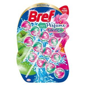 BREF Tuhý WC blok Perfume Switch  Apple & Lily  3 x 50 g
