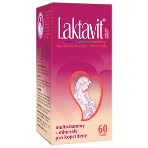 VITAHARMONY Laktavit Multivitaminy s minerály pro kojící ženy 60 tablet, poškozený obal