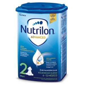 NUTRILON 2 Advanced Pokračovací kojenecké mléko od 6-12 měsíců 800 g, poškozený obal