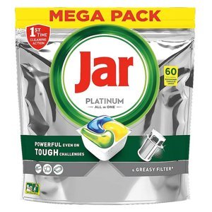 JAR Tablety do myčky Platinum All-in-One 60 ks, poškozený obal