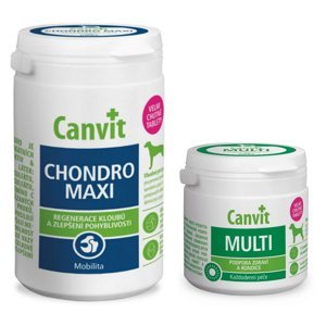 CANVIT Chondro Maxi 500 g + CANVIT Multi pro psy 100 g