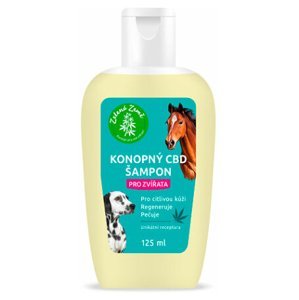 ZELENÁ ZEMĚ Šampon pro zvířata CBD 125 ml