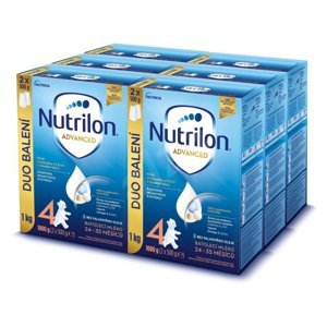 NUTRILON 4 Advanced Batolecí mléko od ukončeného 24. měsíce 6 x 1000 g