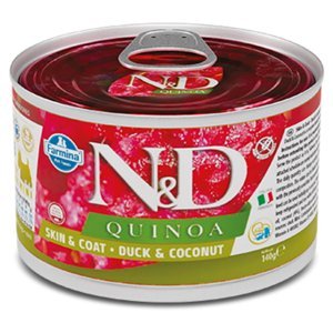 N&D Quinoa Adult Duck & Coconut pro malá plemena psů 140 g