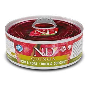 N&D Quinoa Adult Duck & Coconut pro dospělé kočky 80 g