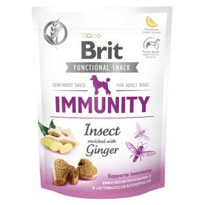 BRIT Care Functional Snack Immunity Insect s hmyzem a zázvorem pro psy 150 g