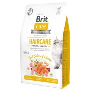 BRIT Care Cat Haircare Healthy&Shiny Coat granule pro kočky 2 kg