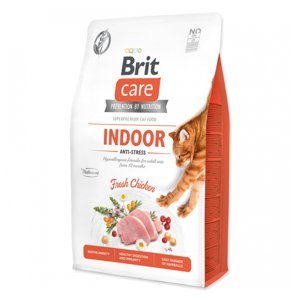 BRIT Care Cat Indoor Anti-stress granule pro kočky od 12. měsíců 2 kg