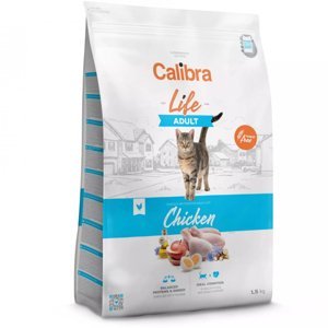 CALIBRA Life Adult Chicken granule pro kočky 1,5 kg