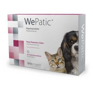WEPHARM WePatic pro malá plemena psů a kočky 30 tablet