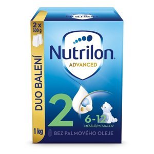 NUTRILON 2 Advanced DUO balení od ukončeného 6. měsíce 1000 g