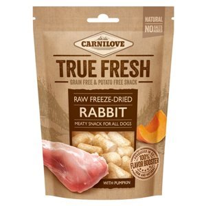 CARNILOVE True Fresh Freeze-Dried snack Rabbit pro psy 40 g