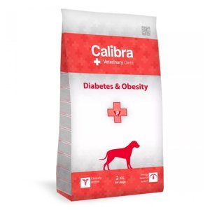 CALIBRA Veterinary Diets Diabetes & Obesity granule pro psy 2 kg