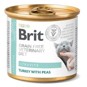 BRIT Veterinary diet grain free struvite pro kočky 200 g