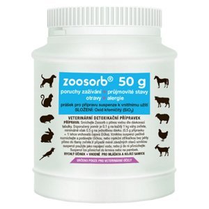 ZOOSORB Dietetický a detoxikační přípravek pro zvířata 50 g