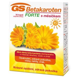 GS Betakaroten Forte  s měsíčkem 30 kapslí