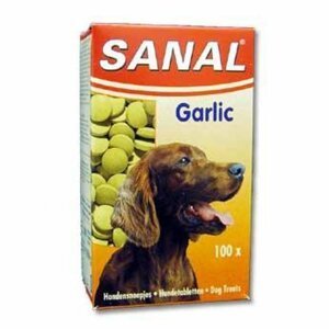 SANAL Garlic česnekový dospělý pes a.u.v. 100 tablet