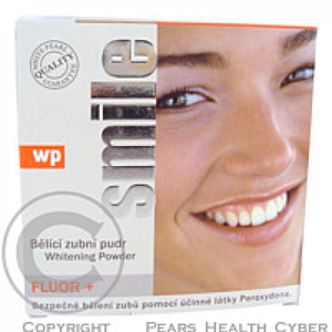 WP SMILE Fluor 30 g bělící zubní pudr